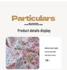 Elegant High-Weight Knit Cotton Floral Four-Piece Bedding Set – Skin-Friendly, Available In Single/Double Sizes.