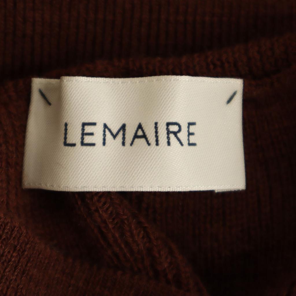 Lemaire Made In Italy Knit Long Skirt S Brown Women Used