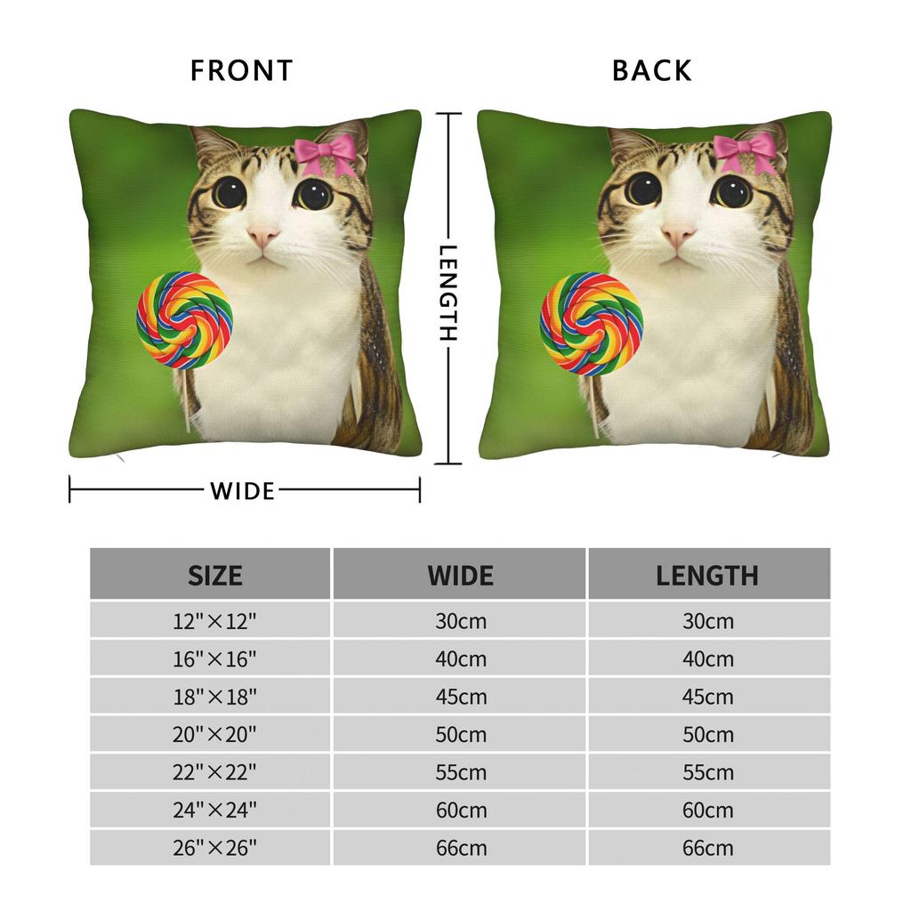 Pillow Cover Cat Owl Funny Vintage Pillow Case For Chair Sofa Home Decor Pillowcases