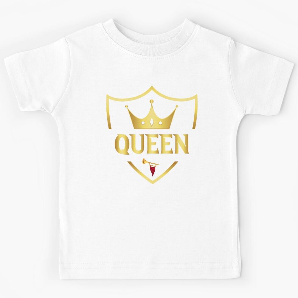 golden queen of hearts Kids T-Shirt 130