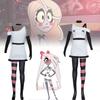 Vaggie Hell's Hotel Cosplay Costume For Women Soft Nini Fabric Evil Boss Vaggie