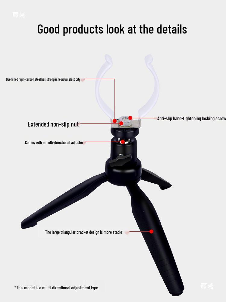 Folding Ice Fishing Rod Holder - Adjustable Winter Rod Stand & Support Frame