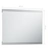 LED Bathroom Mirror with Touch Sensor 80 x 60 cm