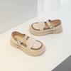 Pantofi de Prințesă pentru Fete Primăvară Toamnă Noi Pantofi cu Talpă Moale pentru Copii Pantofi Mici din Piele Stil Britanic Modă Pantofi Simpli cu Gura Pătrată