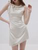 Sinseuden Elegance Ribbon Mini Dress