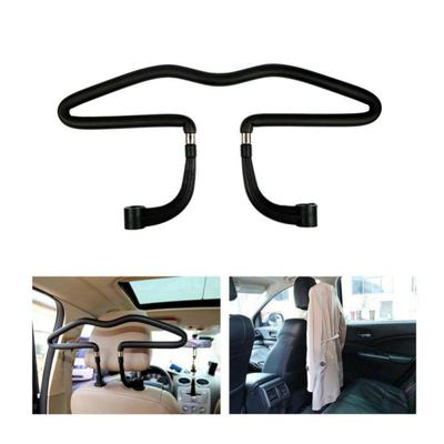 Rücksitz Kopfstütze Mantel Kleiderbügel Edelstahl Tragbar Multifunktional Universal Autozubehör Auto Mantelbügel