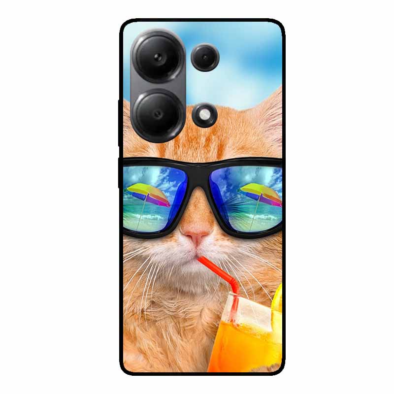 For Xiaomi Poco M6 Pro Cases Poco F6 Pro M6 4G 5G Poco X6 X5 PRO Black Soft TPU Silicone Phone Covers for Xiaomi Poco M6 5G 5G