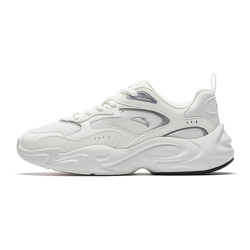 

Anta 8811 Women s Casual Shoes Ivory White Silver 122618811-3 35.5