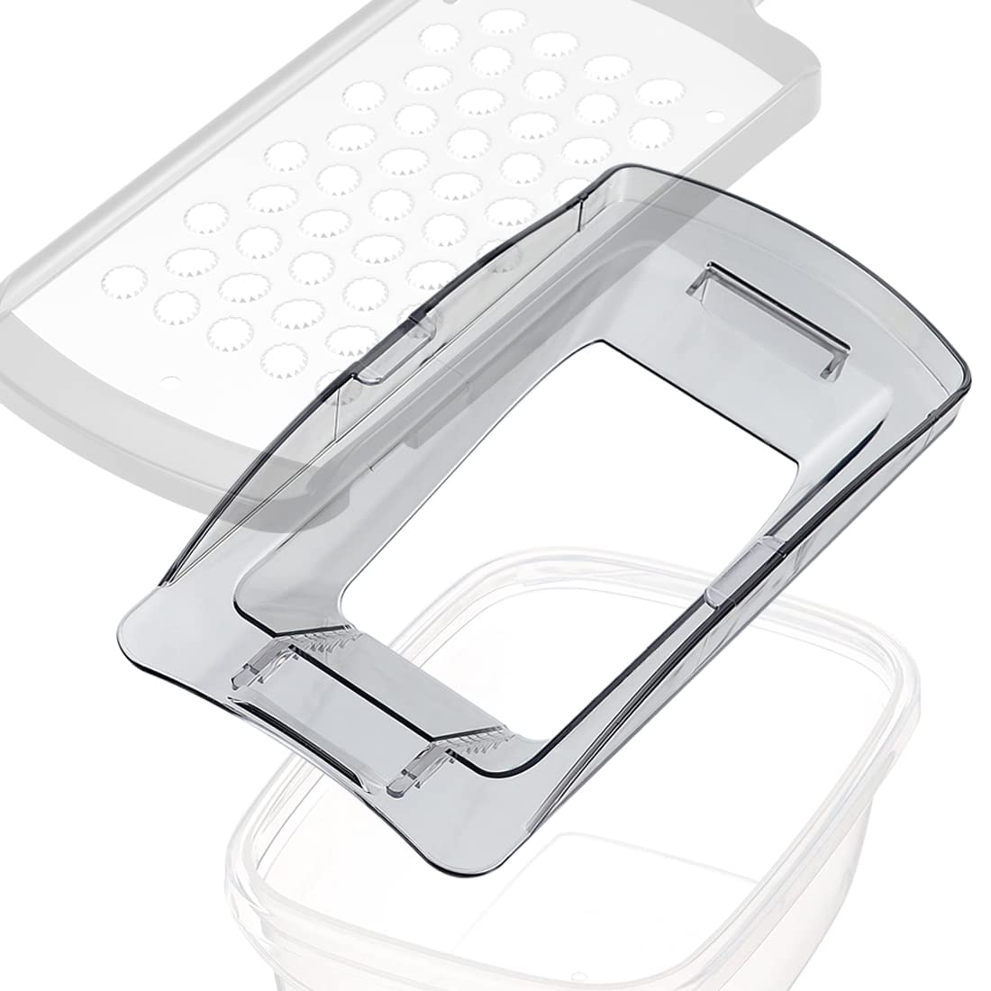 

Shimomura Kogyo Made in Japan Storage Container Slicer Companion Fits Storage Containers Pro Grade Made in Niigata Clear 13~17cm PG-632 Tsubame-Sanjo