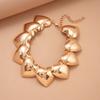 Acrylic Oval Diamond Ring Bracelet Earrings Necklace Accessories Women's Clavicle Chain Versatile Necklace