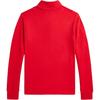 Polo Ralph Lauren Sweatshirt Logo Print Stand Collar Half Zip Long Sleeve Kids Tops Red 323952436-004