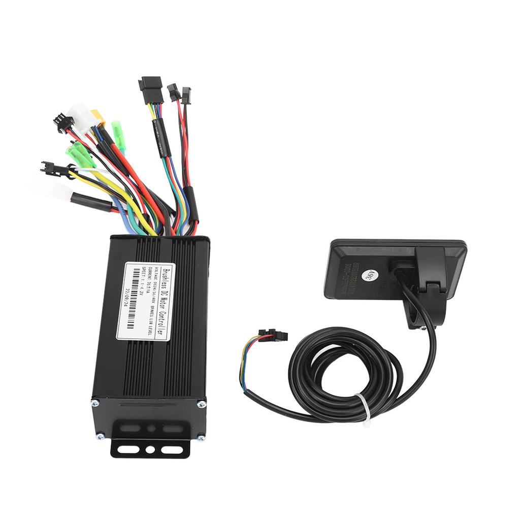 Zestaw do konwersji roweru elektrycznego 24V 36V 48V 500W-750W 26A Kontroler 3-trybowy Zestaw wyświetlacza LCD GD01 do roweru elektrycznego, skutera