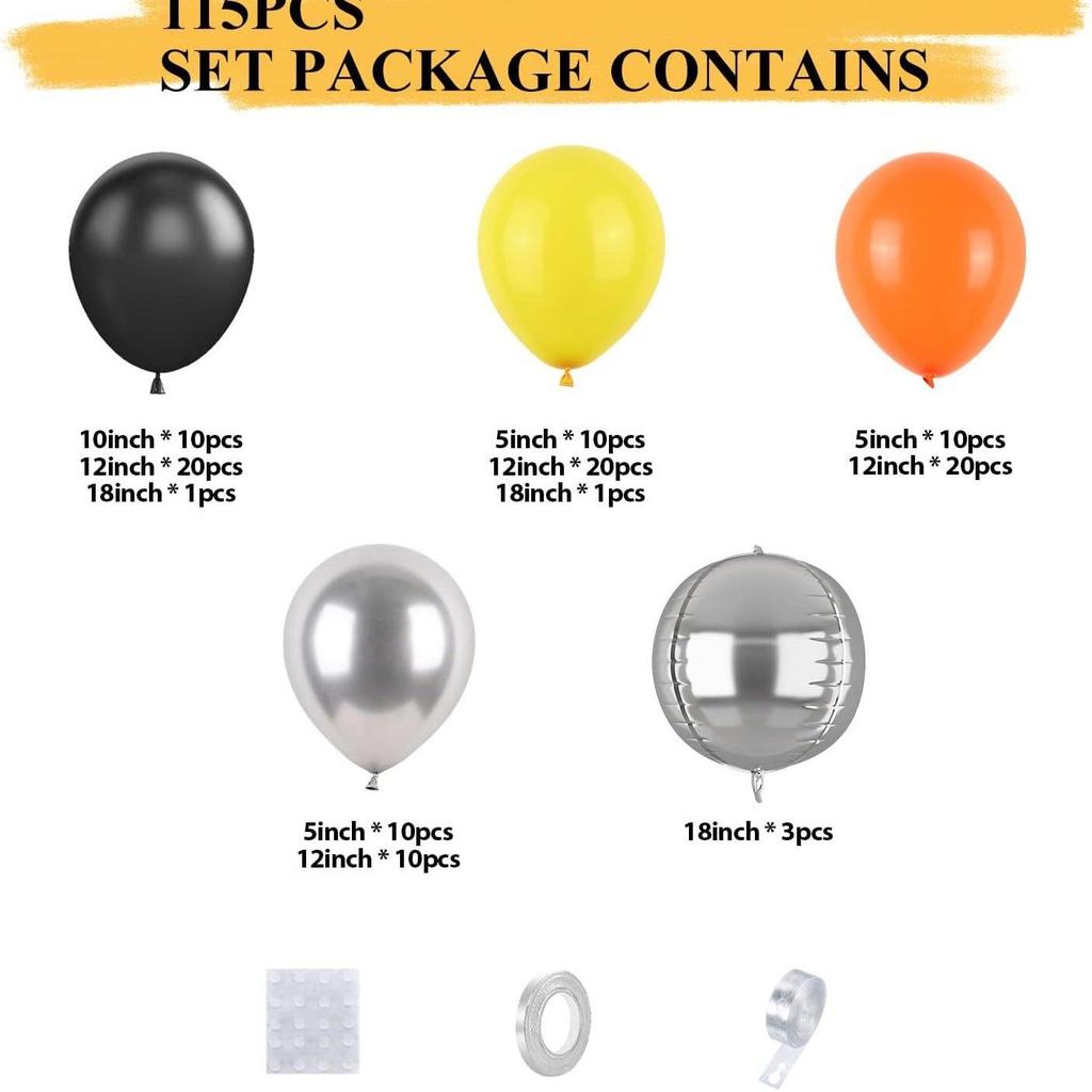 Ballonbogen-Set für Partys: Perfekt für Jubiläen, Geburtstage, Hochzeiten und Geschäftseröffnungen