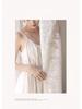 French Lace Embroidery Light-Permeable Privacy Curtains for Balcony, Bedroom, and Living Room