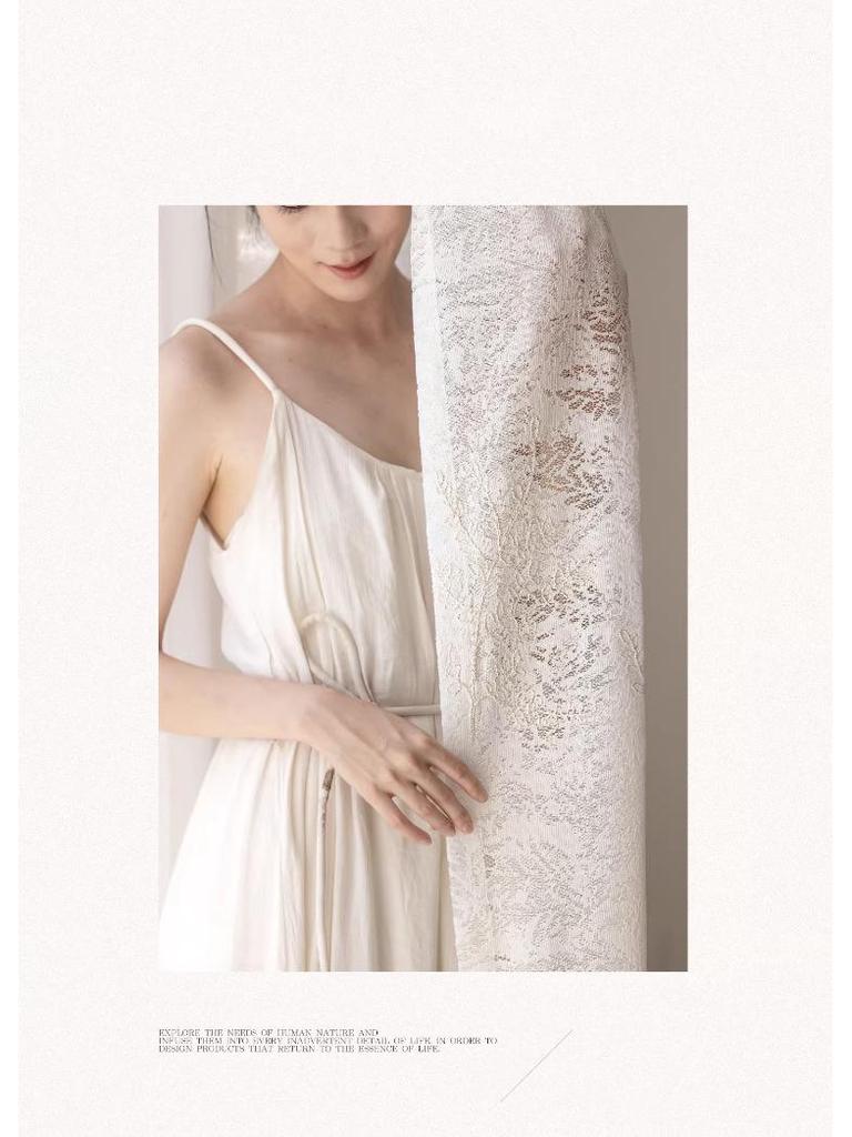 French Lace Embroidery Light-Permeable Privacy Curtains for Balcony, Bedroom, and Living Room