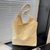 Korean-Style Starry Tote: 2026 Women's Single Shoulder, Large-Capacity Casual Handbag