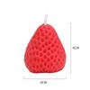 1/4Pcs Handmade Strawberry Shape Scented Candle - Aromatherapy Soy Wax Candle for Birthday, Wedding, Home Decor & Party Gift