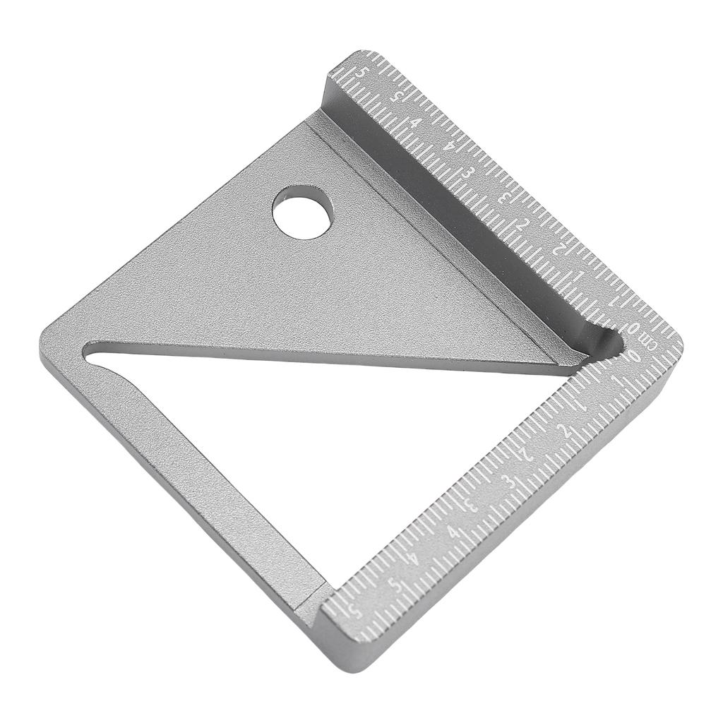 Woodworking Measurement Ruler Aluminum Alloy Height Width Diameter Measurements Linear Angle Marking Multifunctional