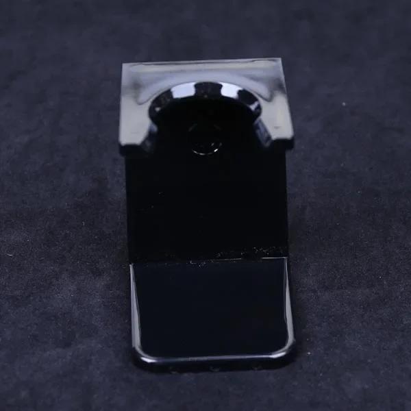 YAQI Black Acrylic Men's Shaving Brush And Razor Stand for Bathroom Accessories Grooming Organizer