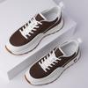 Fashion New Fashion Platform Leather Outdoor Casual Sneakers for Men Designer Soft-soled Spring Autumn Increase Men's Sports Shoes