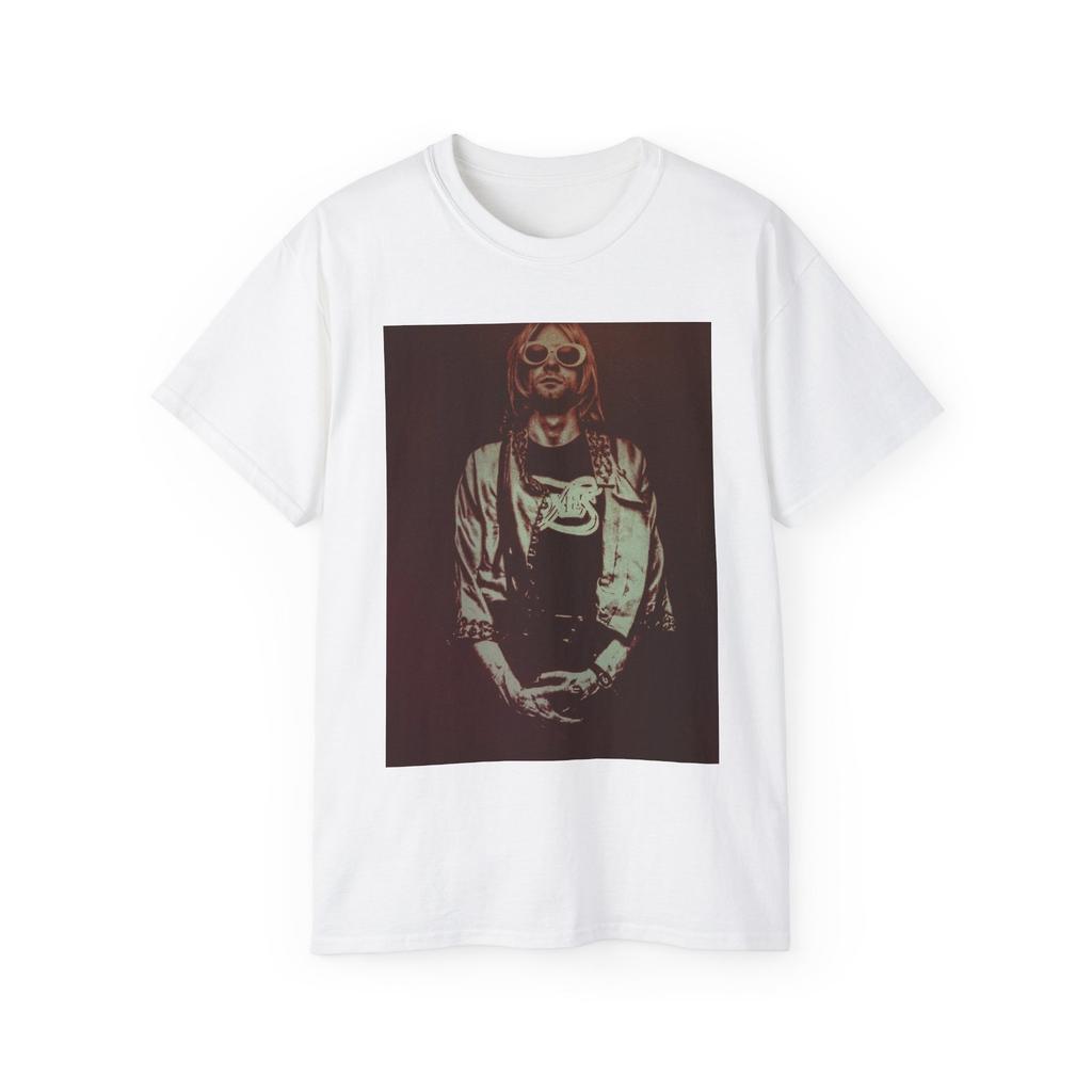 Nirvana Kurt cobain vintage grunge 90s rock Unisex Ultra Cotton Tee