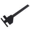 0-280mm T Shaped Ruler Accurate Scale Marking Gauge Portable Scribe Ruler  Measuring Tool