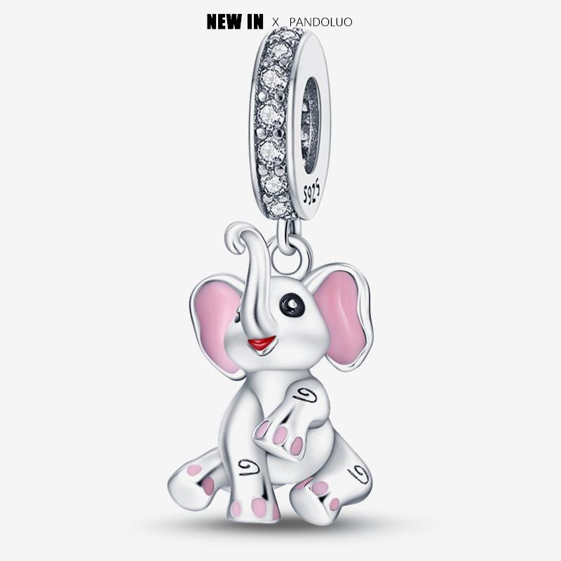 New In Copper Cute Pet Animal Shapes Charm Beads Fits Pandach Original Charms Bracelet For Women Pendant Bead Jewelry