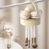 2-in-1 Makeup Brush Cleaner Bowl Cosmetic Brush Hang Drying Holder  Powder Puff Cleaning