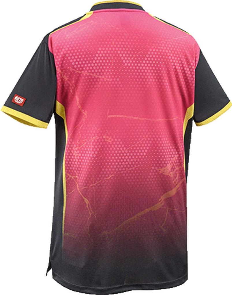 Butterfly Table Tennis Game Elistar Table Tennis Rose Size O 46280 Shirt, 10, J.T.T.A (Japan Association) Approved, Unisex, (016),