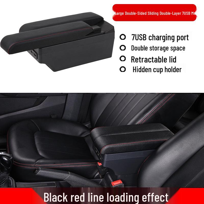 Fits 2018-2020 Suzuki Jimny JB74: Center Armrest Box for Interior Enhancement