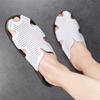 Men Black Slippers Gladiator Sandals Outdoor Summer White Beach Shoes Wide Head Plus Size