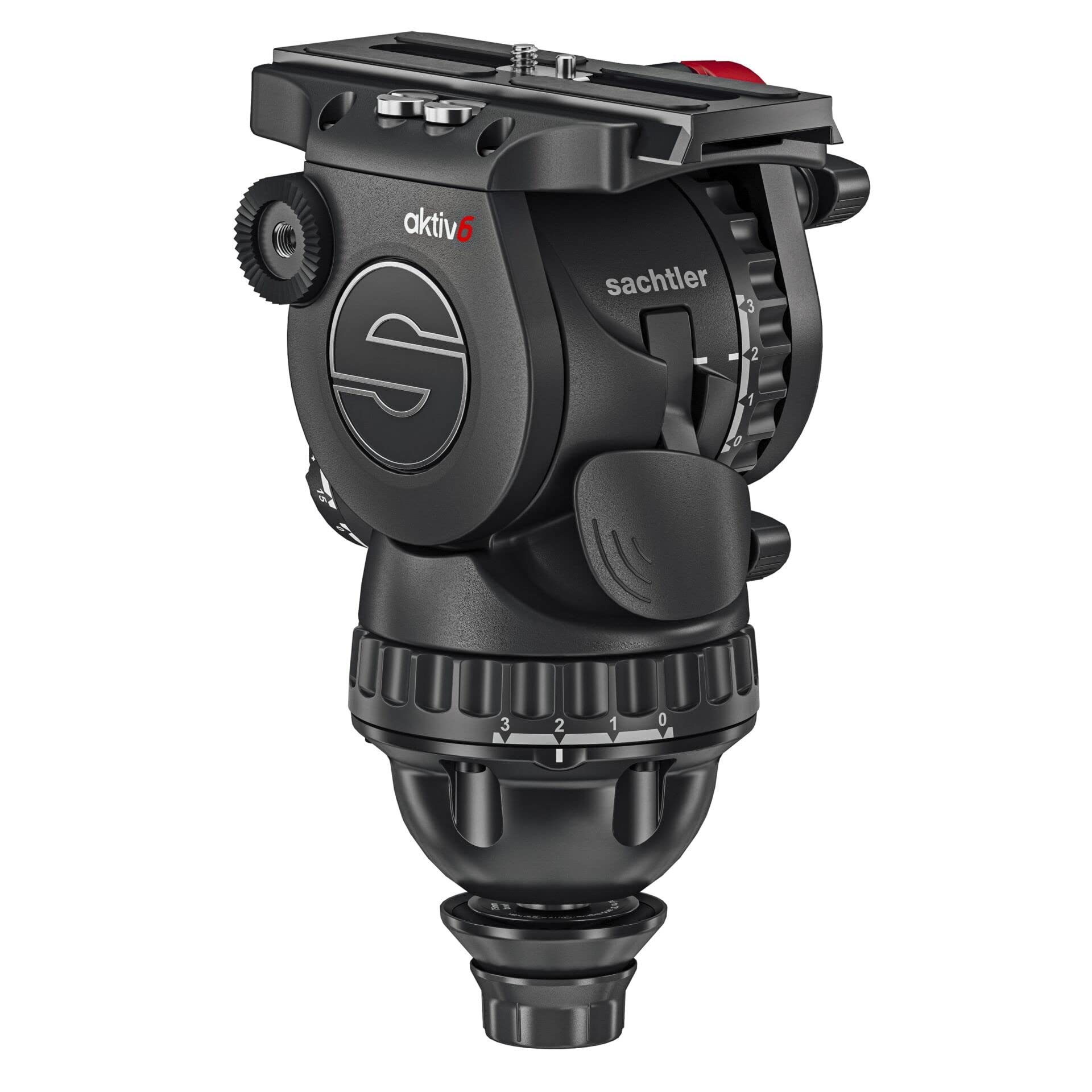 

Sachtler S2064S aktiv6 Fluid Head Sideload with SpeedLevel and SpeedSwap