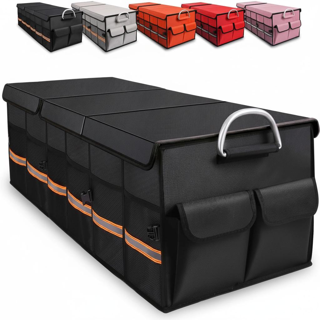 Foldable Car Trunk Organizer Box for Outdoor Use