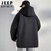 JEEP SPIRIT Men's Hooded Winter Padded Jacket