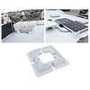 7x 7PCS Solar Panel Corner Mounting Bracket Mounting Fixing Bracket Bracket RV Experience Functional