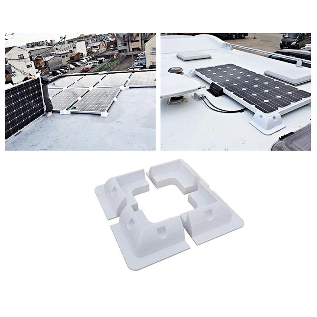 7x 7PCS Solar Panel Corner Mounting Bracket Mounting Fixing Bracket Bracket RV Experience Functional