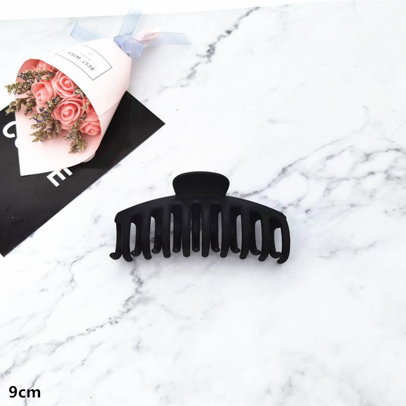 2 piezas/lote Pinzas de Plástico Minimalistas para Coleta de Mujer Accesorios de Peinado para Chicas