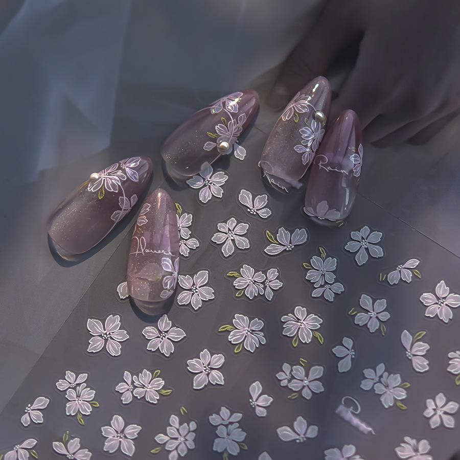 Тонкие прочные наклейки для ногтей Begonia. Изготовление креативных декоративных наклеек — фото 6