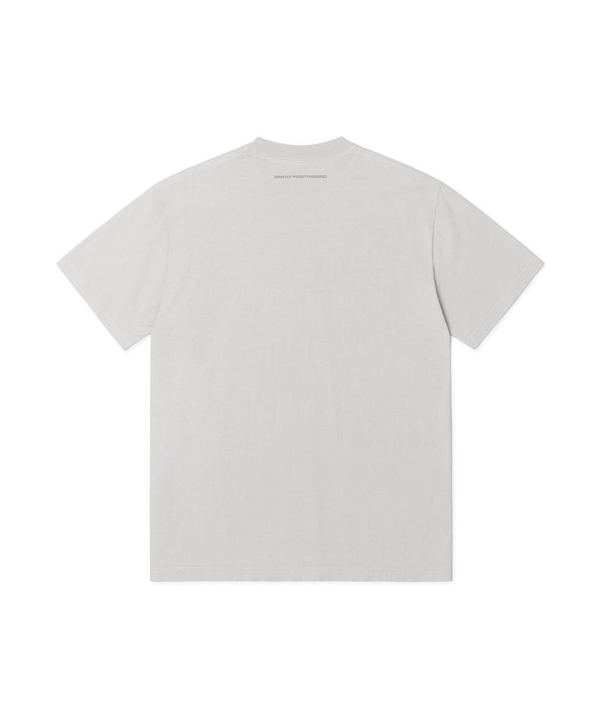 DIMITO D-Axis Cycle Ssv Gd 6.5Oz Tee Light Gray