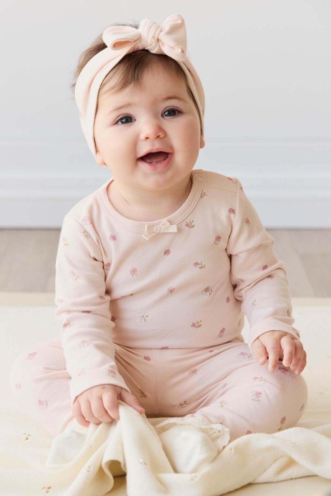 OC Long Sleeve Bodysuit Meredith Morganite JBCO245178 Baby PNK 80 [Jamie Kay]