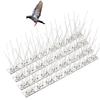 Stainless Steel Pigeon Spikes Bird Repeller Deterrent Traps Anti-bird Repellent Pest Control Garden Balcony Thorn Nail Kit