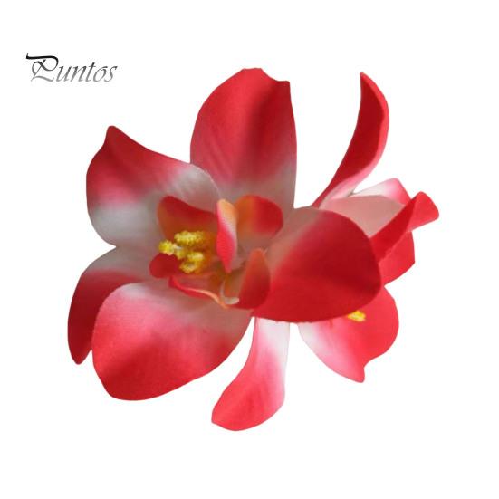 

Заколка для волос с имитацией цветка, заколка для волос в богемном стиле, женская летняя пляжная заколка для волос, аксессуары для вечеринок, свадеб, свиданий арбуз красный