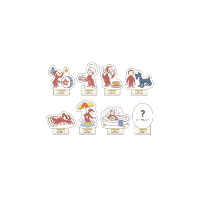 Toshin Pack Curious George Acrylic Stand Collection George of Each (Curious Vol. 1) CG-OM001 One