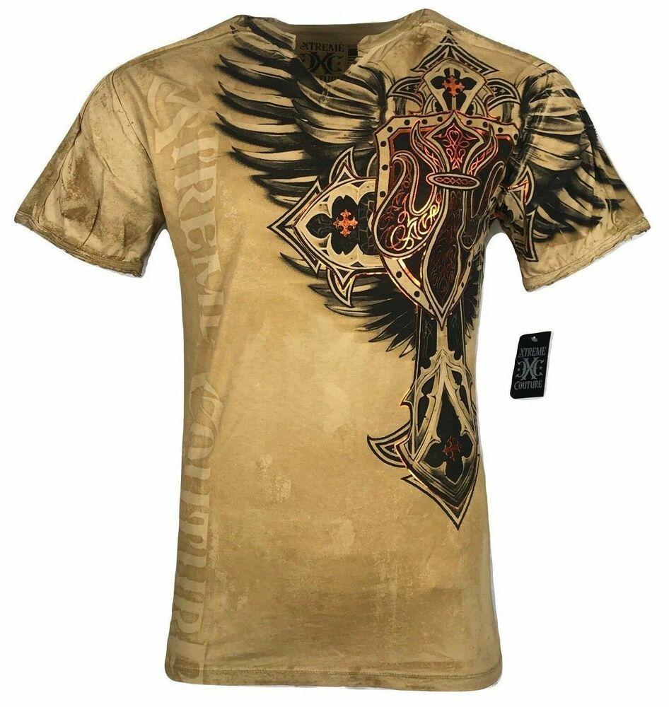

Футболка унисекс Xtreme Couture By Affliction Lockdown Tattoo Biker Mma