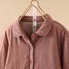 2025 Autumn/Winter Women's Plaid Cotton Jacket - Padded Long Sleeve Loose Cardigan