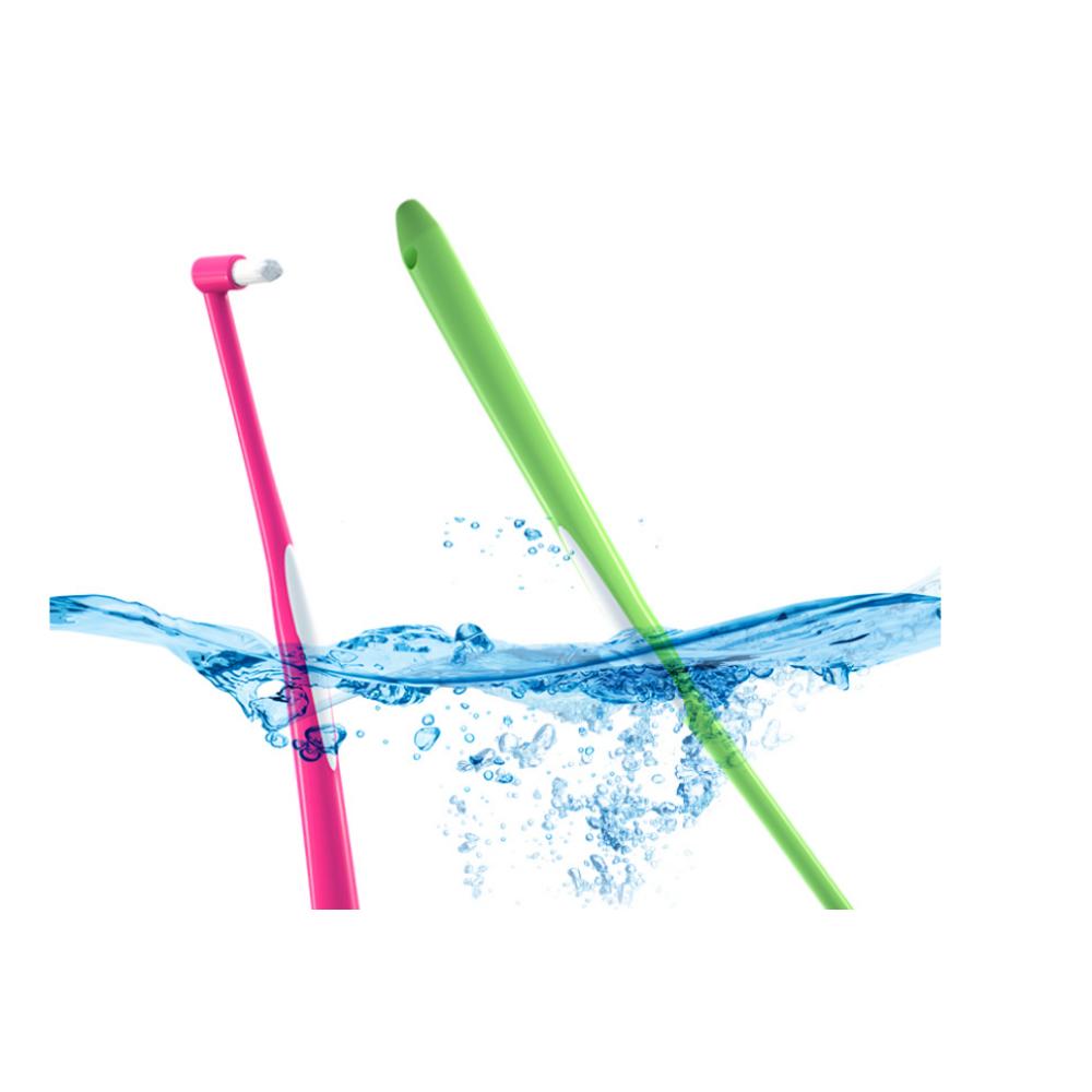 Periuta ortodontica interdentara cu o singura fascia moale pentru curatare periuta de dinti Instrument de ingrijire orala Cap mic Implant de par moale Adult