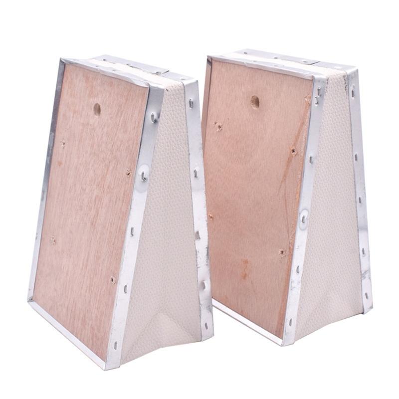 Bees Smoker Bellows PVC Leather Plywood Box Beekeeping Equipment Replacement with Clip for Beehives Beekeeping Supplies