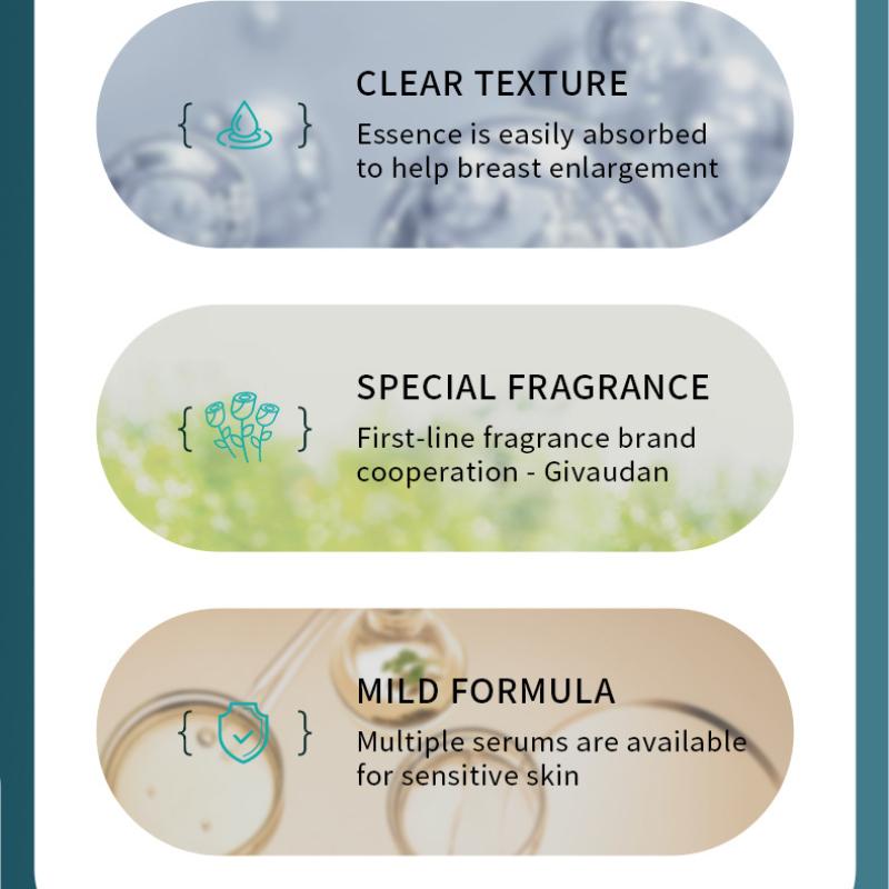 Beauty Milk Serum 30ml SADOER Coconut Extract Massage Chest Care