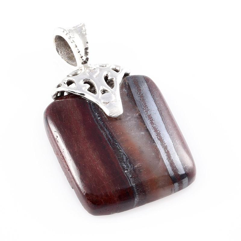 

Подвеска из чистого серебра 925 пробы с натуральным железным тигровым глазом 1,3 дюйма z0h02