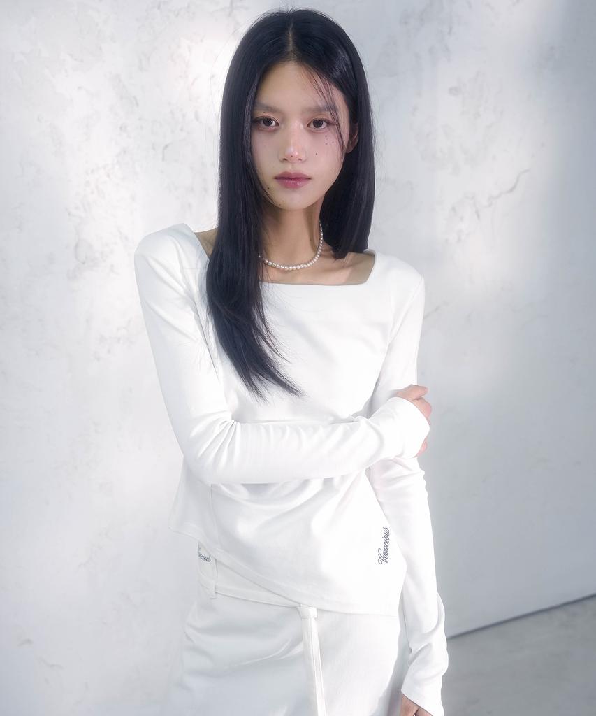 VIVACIOUS Ahiel Shirred Long Sleeve_2 Colors